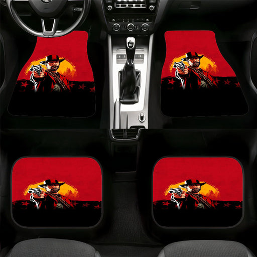 style of western red dead redemption 2 Car floor mats Universal fit
