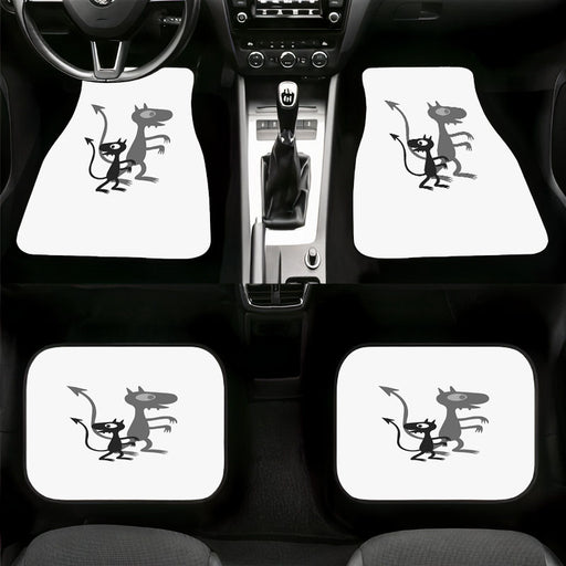 silhouette and shadow disenchantment Car floor mats Universal fit