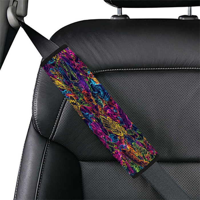 space robot glowing legos Car seat belt cover