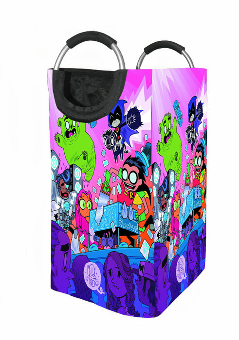 teen titans cartoon Laundry Hamper | Laundry Basket