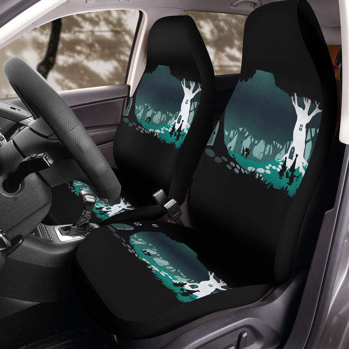 silhouette place disenchantment Car Seat Covers