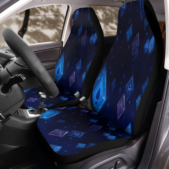 sparkle ice power of elsa frozen Car Seat Covers