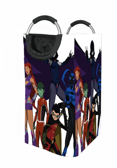 teen titans characters Laundry Hamper | Laundry Basket