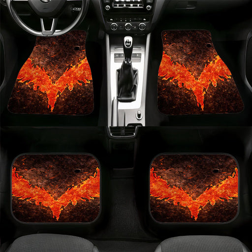 subhuman devil may cry icon fired Car floor mats Universal fit
