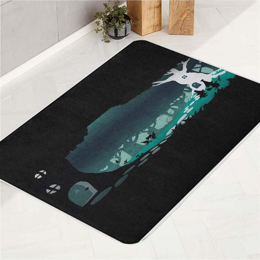 silhouette place disenchantment bath rugs