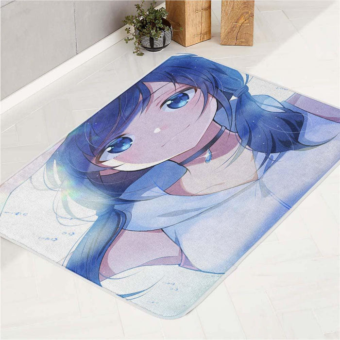 simple smile from hina amano tenki no ko bath rugs