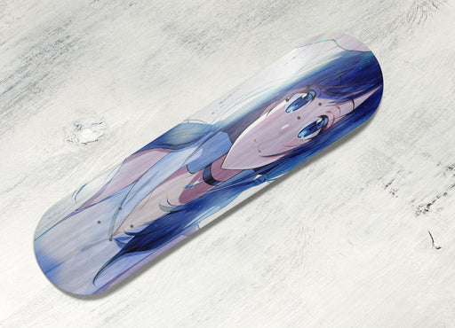 simple smile from hina amano tenki no ko Skateboard decks