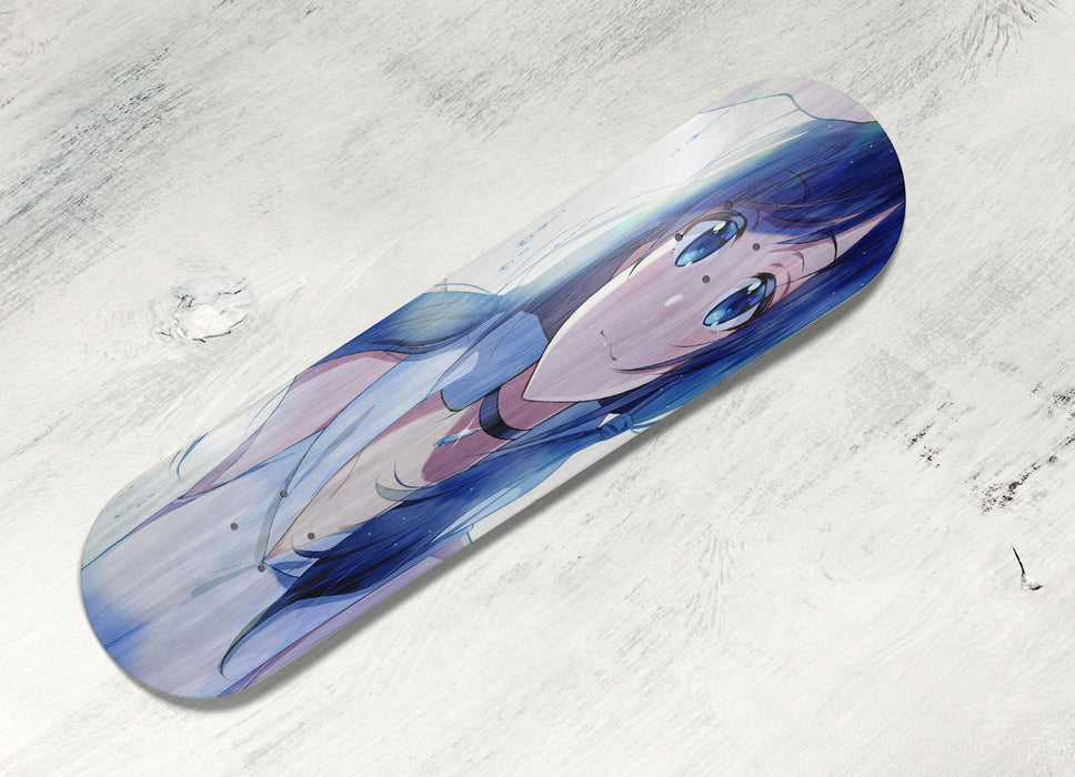 simple smile from hina amano tenki no ko Skateboard decks