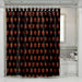 special numbers from steins gate anime shower curtains