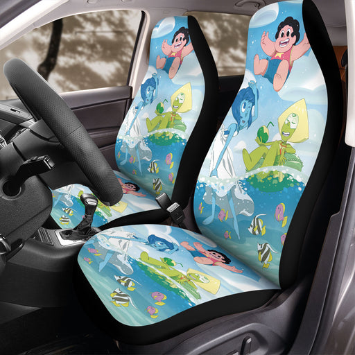 summer with steven universe Car Seat Covers