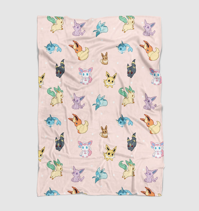 species of pokemon Ultra soft fleece blanket