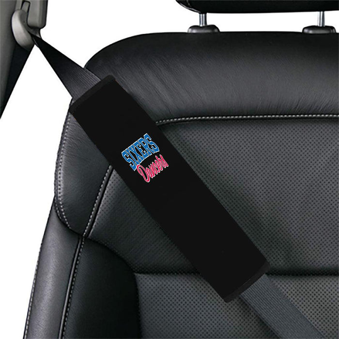 sixers dancers team blue red Car seat belt cover - Grovycase