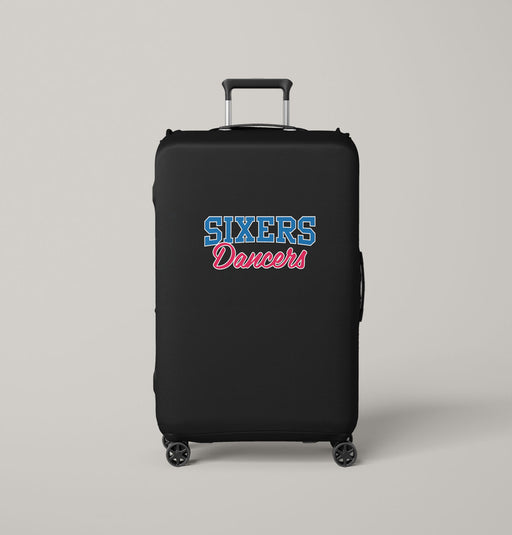 sixers dancers team blue red Luggage Covers | Suitcase