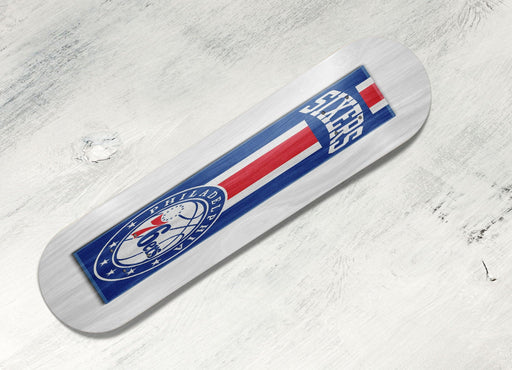 sixes philadelphia 76ers blue red Skateboard decks