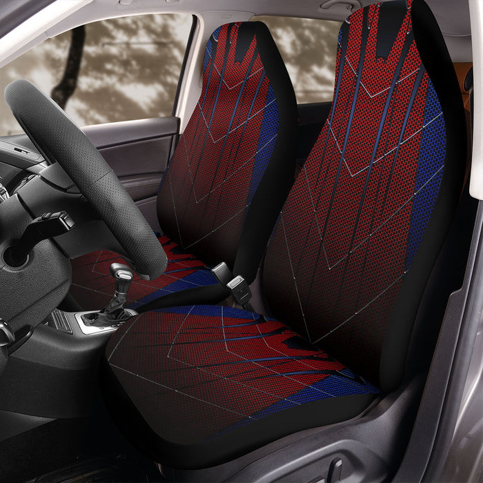 spiderman suit red blue Car Seat Covers