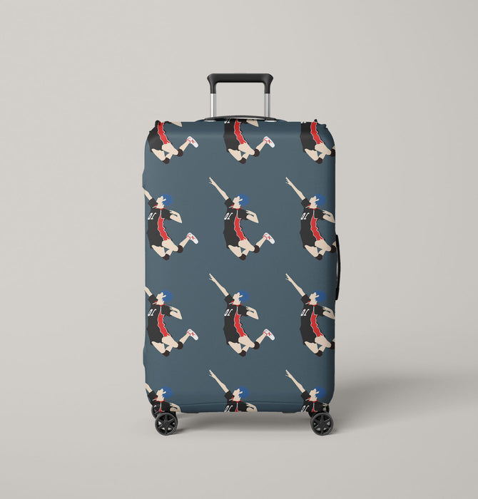 spike hinata shoyo karasuno Luggage Cover | suitcase