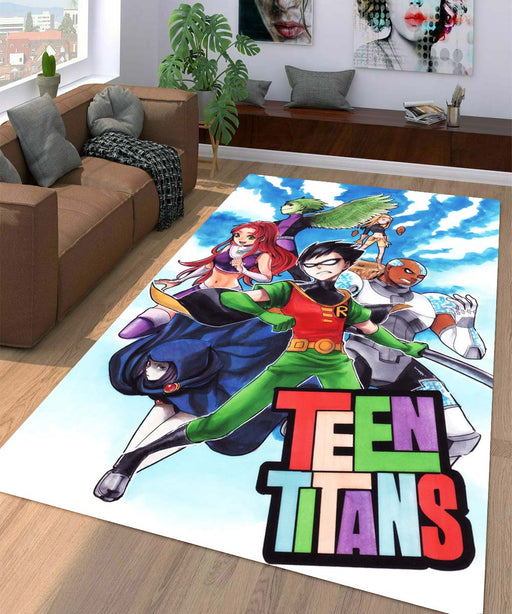 teen titans main character Living room carpet rugs