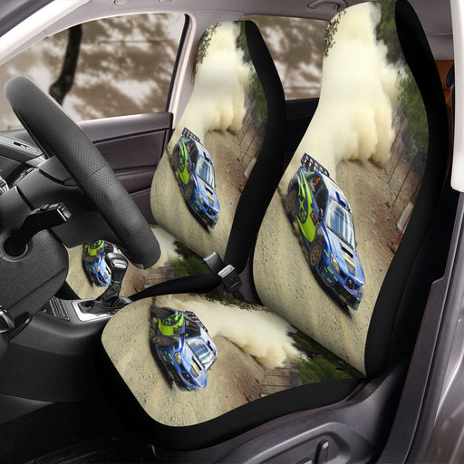 skill of car racing championship Car Seat Covers