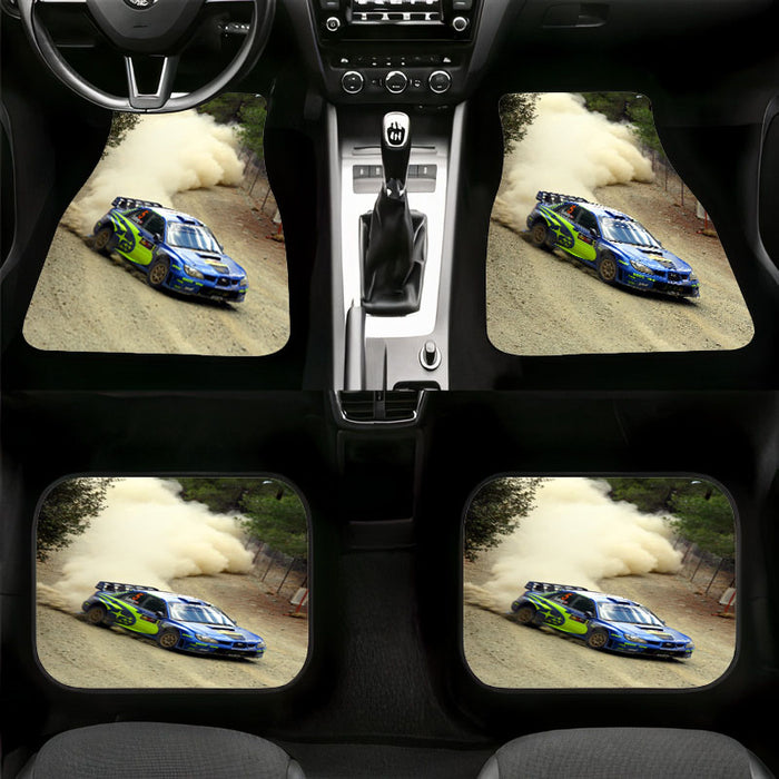 skill of car racing championship Car floor mats Universal fit