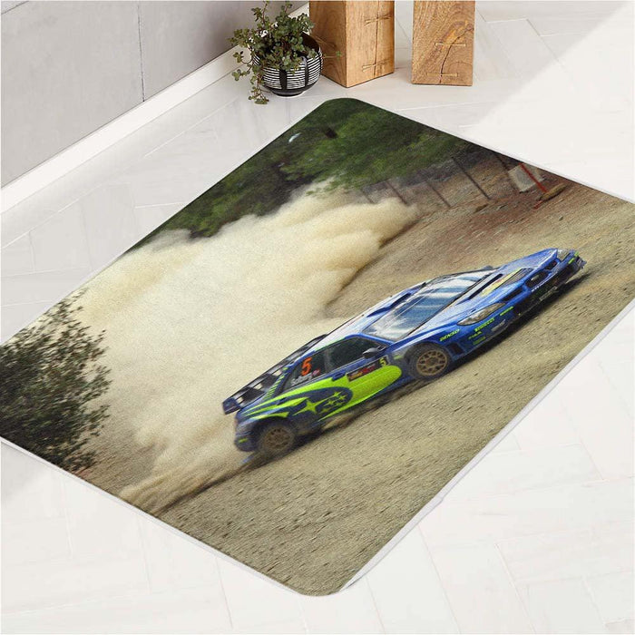 skill of car racing championship bath rugs