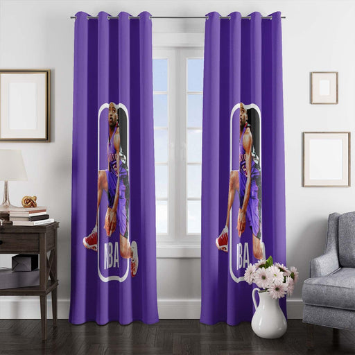 skills of kobe purple nba window Curtain