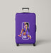 skills of kobe purple nba Luggage Covers | Suitcase