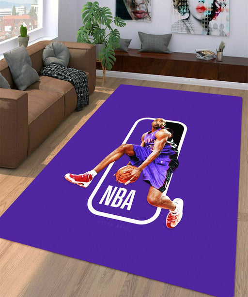 skills of kobe purple nba Living room carpet rugs