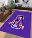 skills of kobe purple nba Living room carpet rugs