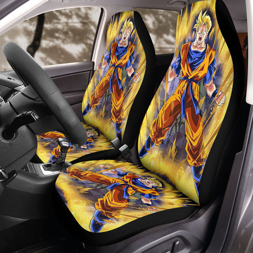 super power dragon ball evolution Car Seat Covers