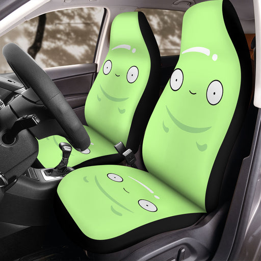 skin face mooncake final space Car Seat Covers