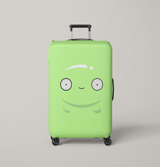 skin face mooncake final space Luggage Covers | Suitcase