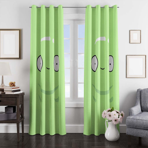 skin face mooncake final space window Curtain