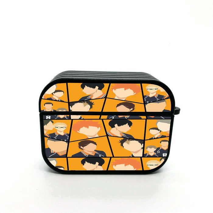 squad of karasuno volley team haikyuu airpods case