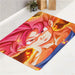 super saiyan god goku bath rugs