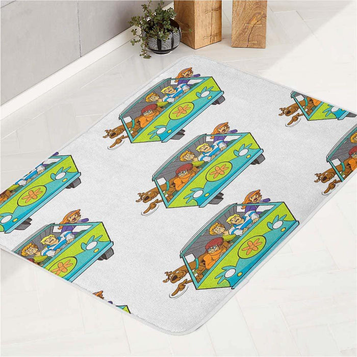 squad of scooby doo horror animation bath rugs