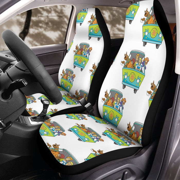 squad of scooby doo horror animation Car Seat Covers