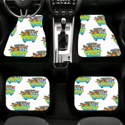 squad of scooby doo horror animation Car floor mats Universal fit