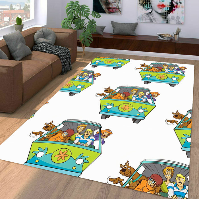 squad of scooby doo horror animation Living room carpet rugs