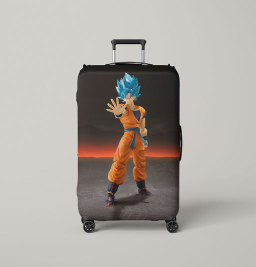 super saiyan goku dragon ball Luggage Covers | Suitcase