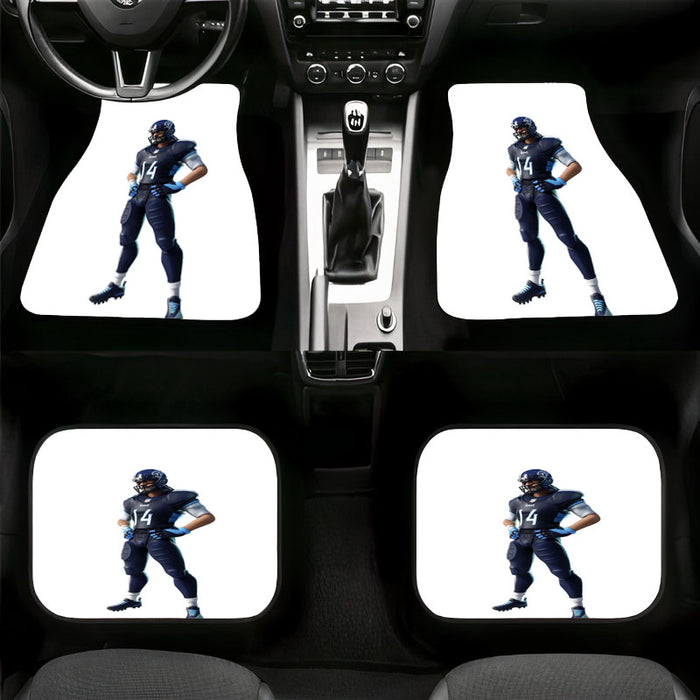 skin titans fortnite nfl team player Car floor mats Universal fit