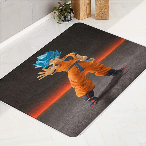 super saiyan goku dragon ball bath rugs