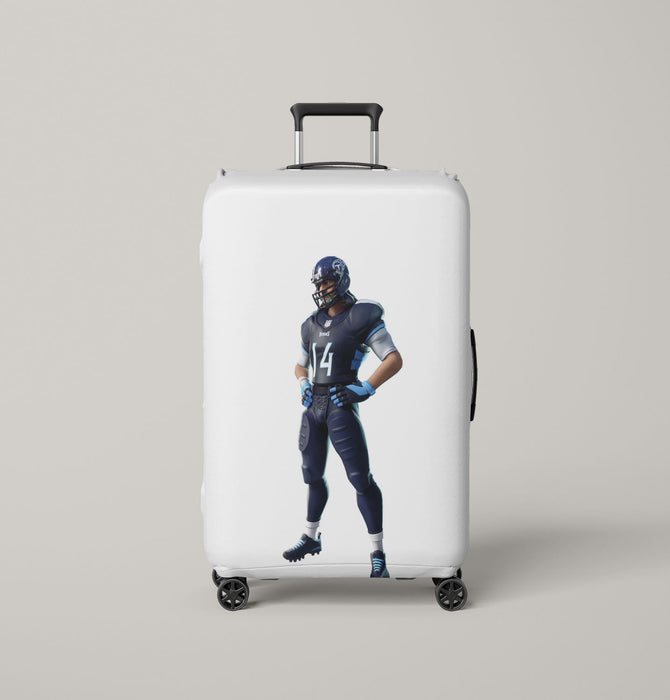 skin titans fortnite nfl team player Luggage Covers | Suitcase