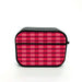 square pink cotton airpods case