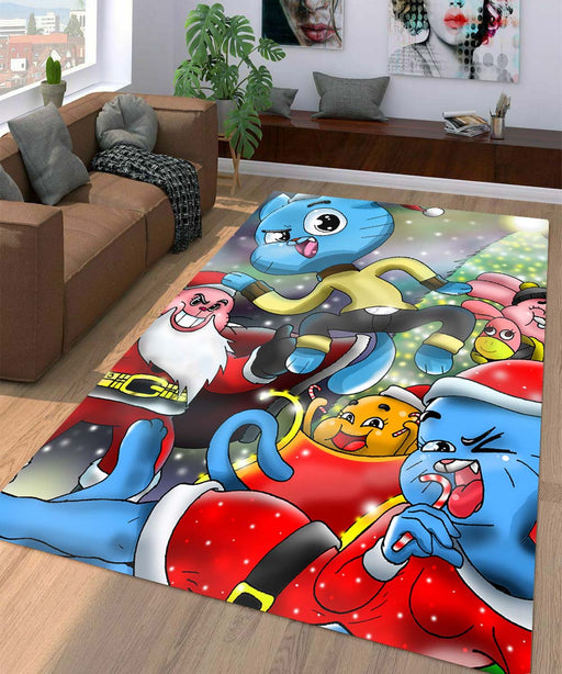 the amazing world of gumball 3d painting Living room carpet rugs