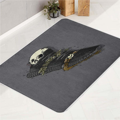 skull and yeezy hypebeast bath rugs