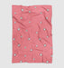 star pink pattern outline Ultra soft fleece blanket