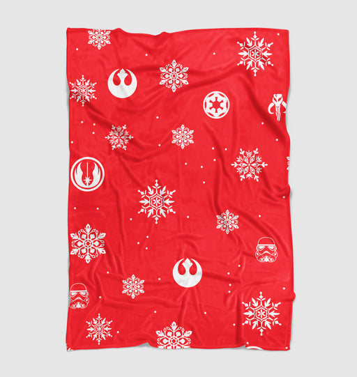 star wars and christmas winter Ultra soft fleece blanket