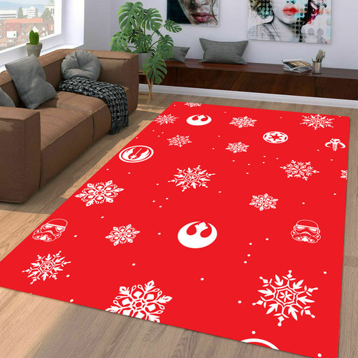 star wars and christmas winter Living room carpet rugs