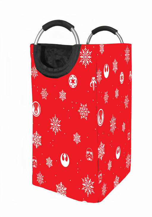 star wars and christmas winter Laundry Hamper | Laundry Basket