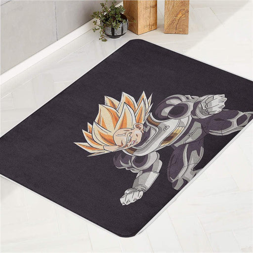 super vegeta power dragon ball z bath rugs